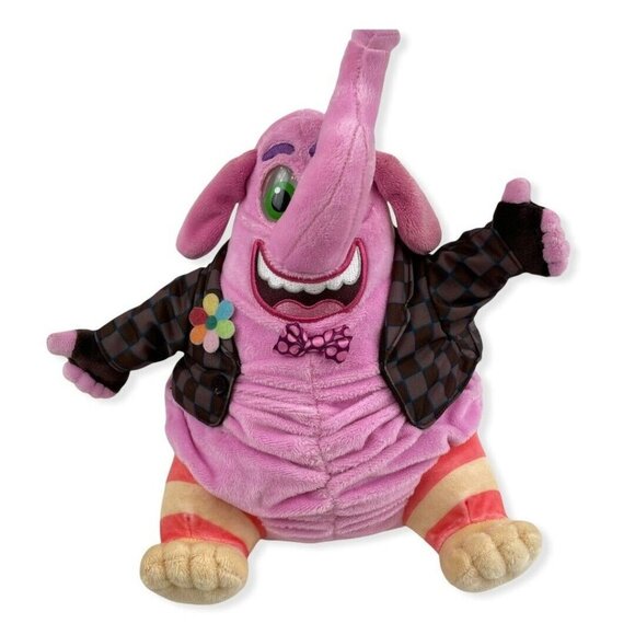 BING BONG Plush Doll Inside Out Talking Elephant Stuffed Animal Disney Tomy - Picture 1 of 2